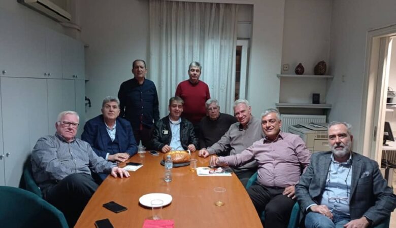 Στην πίτα του ΣΟΕΒΕ ο Λευτέρης Αλεξανδρίδης